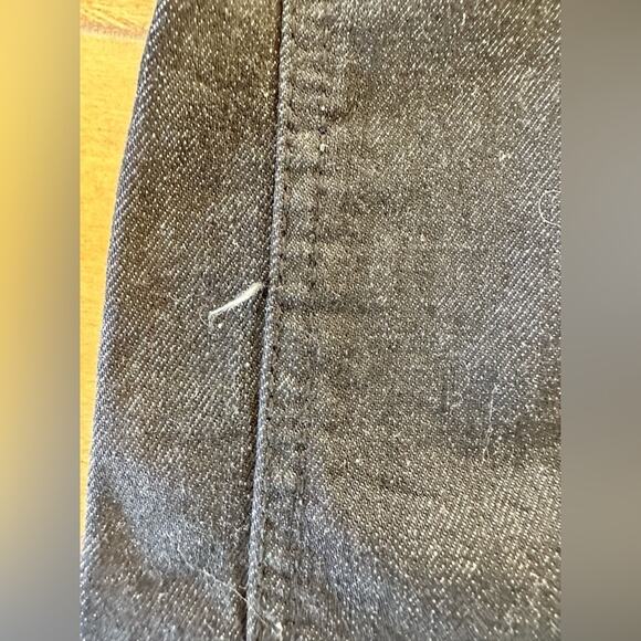 Zara Jeans Denim Collection Men Unisex Size 30 Black Skinny Jeans - Picture 7 of 9